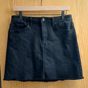 Just Black Denim Mini Skirt